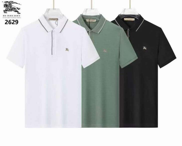 Picture of Burberry Polo Shirts Short _SKUBurberryL-3XL8qx262929378